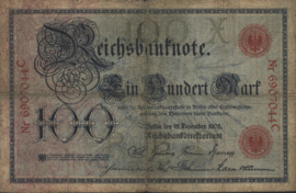 Duitsland  P24 100 Mark 1905