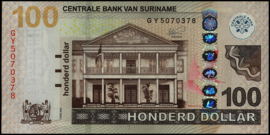 Suriname - SRD   PLSD2.5.d3 100 Dollars 2020