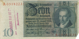 Germany P180.1: E 10 Reichsmark 1929