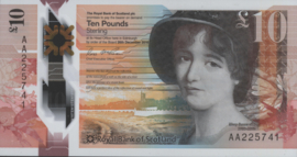 Schotland - Royal Bank of Scotland plc P371.a 10 Pounds 2016