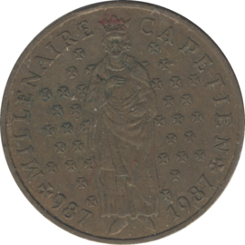 Frankrijk 10 Francs  KM961.d 1987