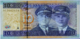 Litouwen  P65 10 Litu 2001