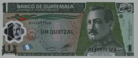 Guatemala P115.c 1 Quetzal 2012