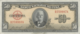  P81.b 50 Pesos 1950-60