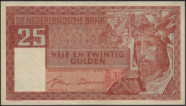 Netherlands PL67.a 25 Gulden 1949