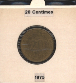 Algerije 20 Centimes 1975 FAO KM107.1
