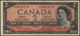 Canada P76.d 2 Dollars 1973 REPLACEMENT