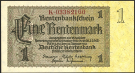 Germany P173.3: K 1 Rentenmark 1937