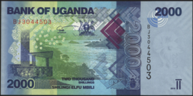 Oeganda P50.c 2.000 Shillings 2015