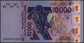 West Afrikaanse Staten - Senegal P718K 10.000 Francs 2024