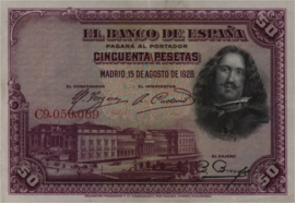 Spanje  P75.b 50 Pesetas 1928