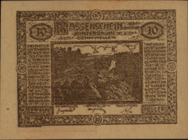 Oostenrijk - Noodgeld - Hinterbrühl KK.:376 10 Heller 1920