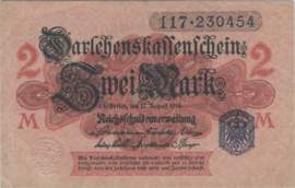 Germany  P55/R52 / DEU-188 2 Mark 1914