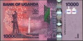 Oeganda  P52 10.000 Shillings 2010-2019