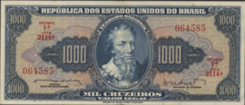 Brazilië P173.b 1.000 Cruzeiros (old) 1961-63 (No Date)