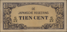 Nederlands Indië PLNI25.3/P121.a 10 Cent 1942 (No date)