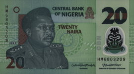 Nigeria  P34 20 Naira 2022