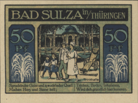 Germany - Emergency issues - Sulza Grab/Mehl.:1304 50 Pfennig 1921