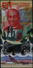 British Caribbean Territories  P-W62 50 Dollars 2024