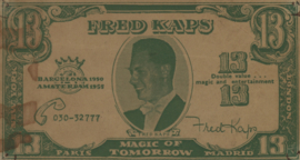 Imitation money  13 Magic money 1955