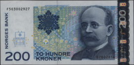 Noorwegen  P50 200 Kroner 2014