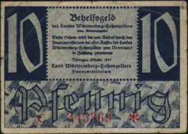 Germany S1008.b 10 Pfennig 1947