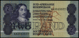 South Africa P118.e 2 Rand 1990