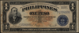 Filipijnen  P94 1 Peso 1944 (No date)