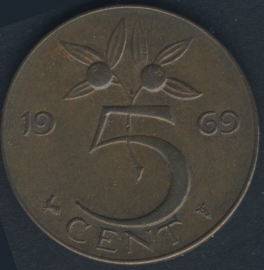 Sch.1218 5 Cent 1969 Haan