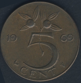 5 Cent 1969 Cock