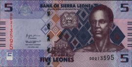 Sierra Leone B131 5 Leone 2022