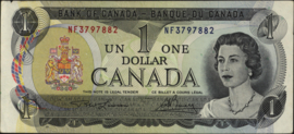 Canada  P85/B348 1 Dollar 1973