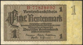 Germany P173.2: B 1 Rentenmark 1937