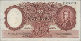 Argentinië P272.c3 100 Pesos 1951 (No date)