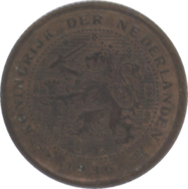 Nederland Sch.1018 1/2 Cent 1936