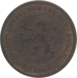 Netherlands Sch.1018 ½ Cent 1936
