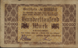 Germany - Emergency issues - Kaldenkirchen 2562/(Band 7) 100.000 Mark 1923