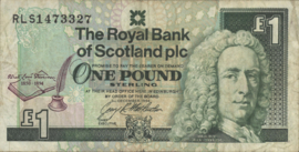 Schotland - Royal Bank of Scotland plc P358.a 1 Pound 1994