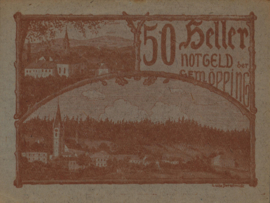 Oostenrijk - Noodgeld - Öpping KK.:710 50 Heller 1920