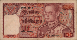 Thailand  P89/B158 100 Baht 1978 (No date)