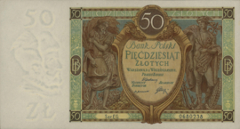 Poland  P71 50 Zlotych 1929