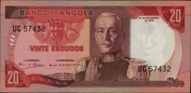 Angola  P99 20 Escudos 1972