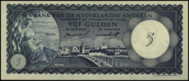 Nederlandse Antillen  PLNA16.1a 5 Gulden 1962