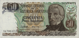 Argentinië P314.a2 50 Pesos Argentinos 1983-85 (No date)