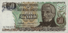 Argentina P314 50 Pesos Argentinos 1983-85 (ND)