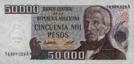 Argentinië P307 50.000 Pesos 1979-83 (No date)