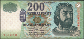 Hungary P178/B568 200 Forint 1998