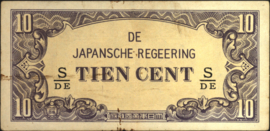 Nederlands Indië PLNI25.3/P121.a 10 Cent 1942 (No date)