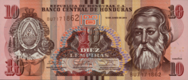 Honduras  P99 10 Lempiras 2014