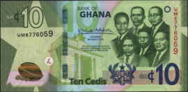 Ghana  P47/B157 10 Cedis 2019